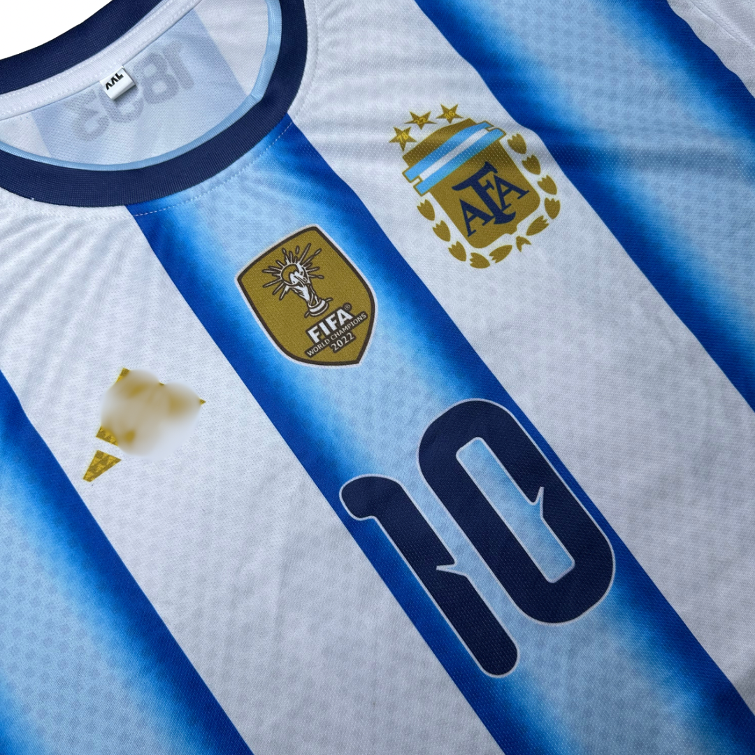 10 Messi Argentina 2026 Home Sublimation Print Jersey - Unisex