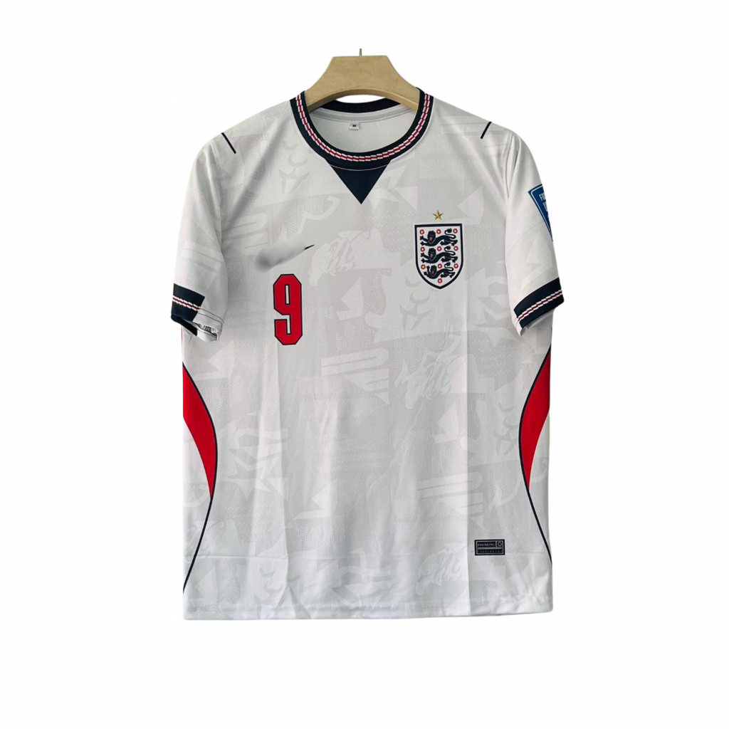 England 2026 Home Sublimation Print Logo Jersey - Unisex