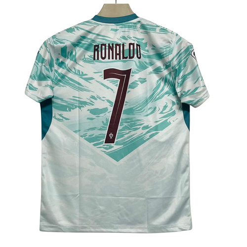 07 Ronaldo Portuga Away 2026 Home Round Neck Sublimation Print Logo Jersey - Unisex