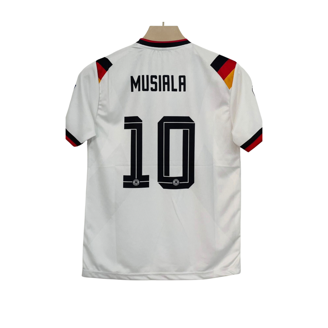 Germany 2026 Home Embroidery Logo Jersey - Unisex