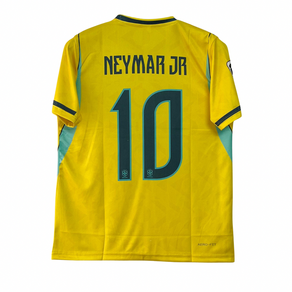 10 Neymer Brazil 2026 Home Sublimation Print Jersey - Unisex